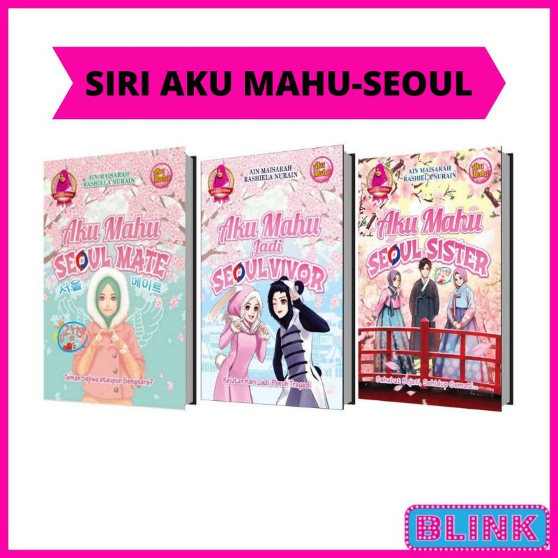 Blink Novel Teen Left I Know Seoul I M Know Seoul Mate I Know Seoulvivor I M Know Seoul Sister Shopee Singapore