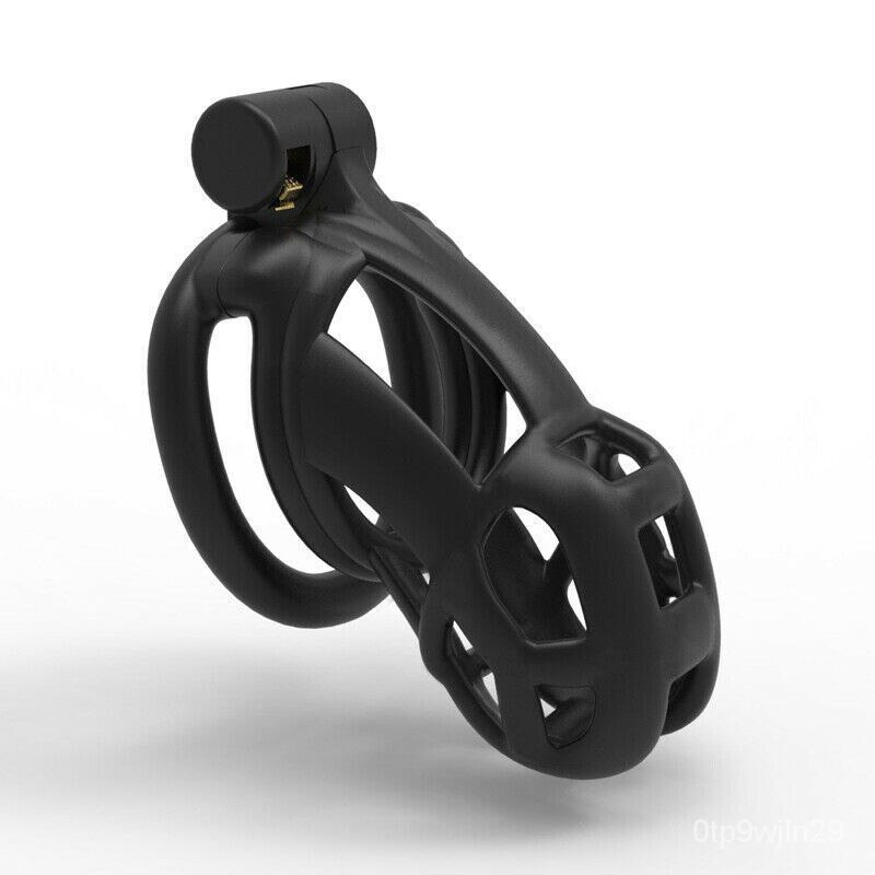 Image of New Sissy Cobra Resin Device Male 3D Chastity Belt Locking Cage SM sex toys for men #4