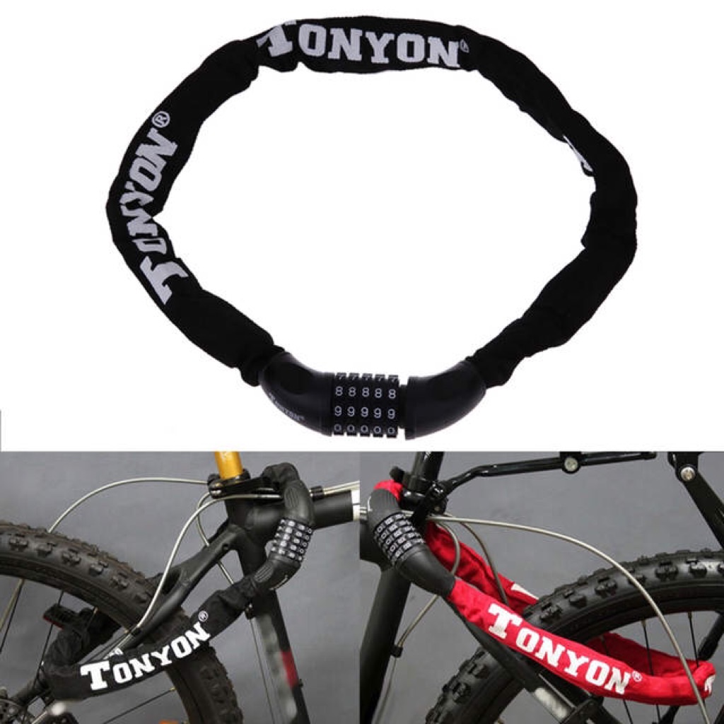 tonyon 5 digit bike lock instructions