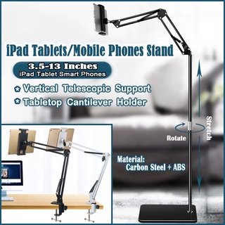 Free delivery 3.5'' -13” iPd Stand, iPd Pro , Tablets, Smart Phones, Floor Stand & Table Top Clamp for E-CCA, LIVIEDAN
