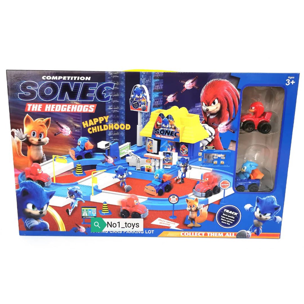sonic the hedgehog toy set