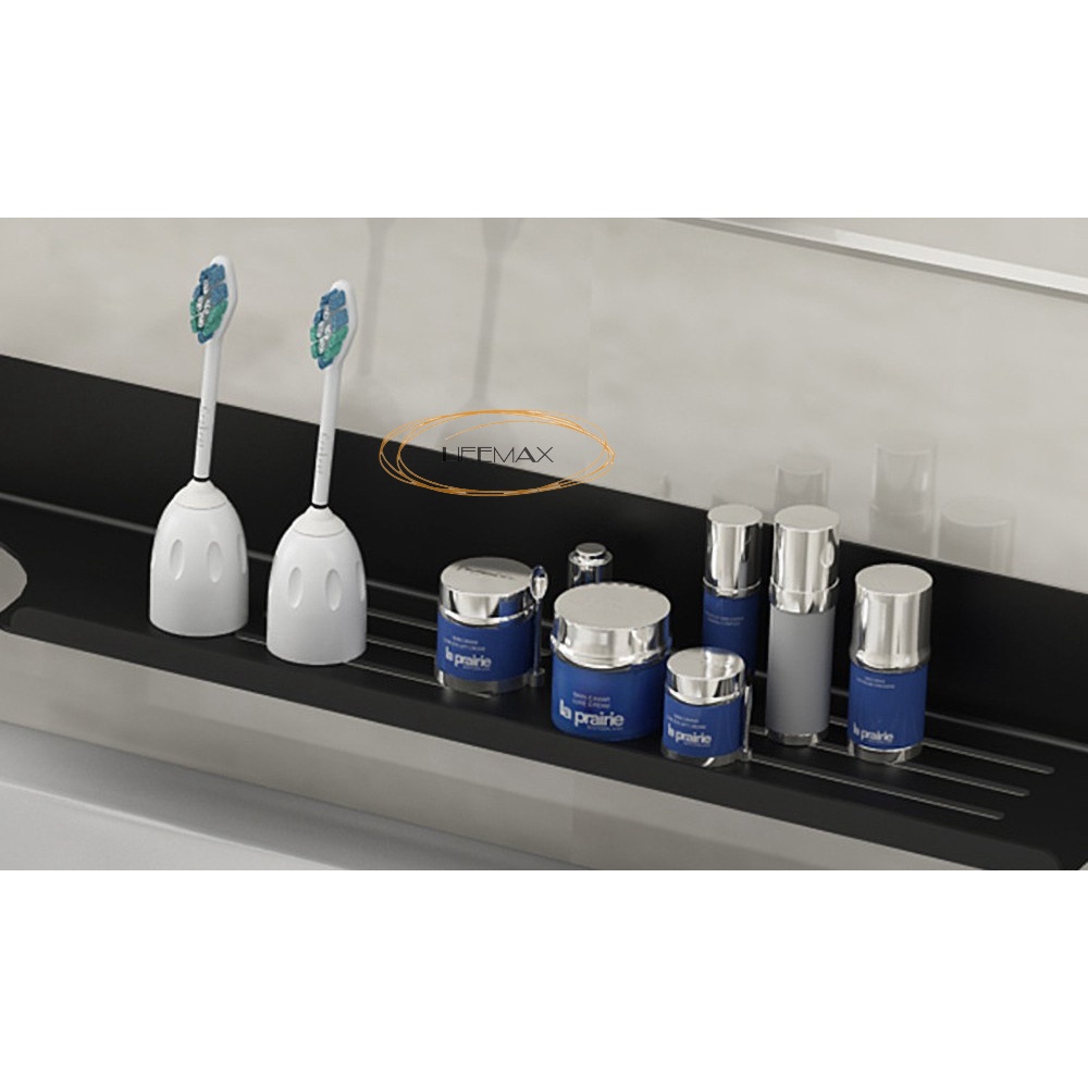 [SG Seller] Wall-mounted shelf for toilet. Faucet holder. Bathroom Mirror rack