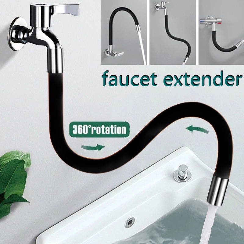 20/30/50 CM /360 Degree Adjustable Faucet Extender/Rotatable Free