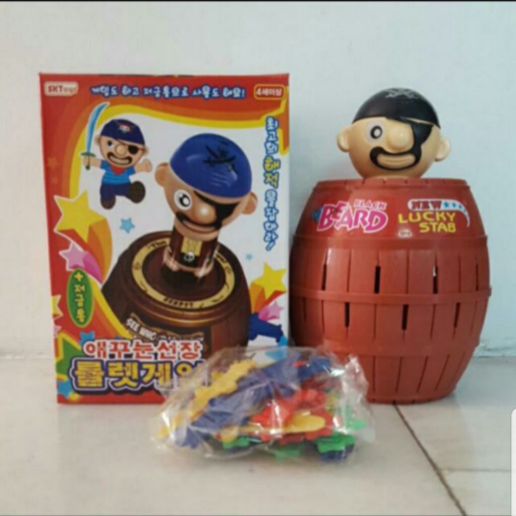 running man pop up pirate