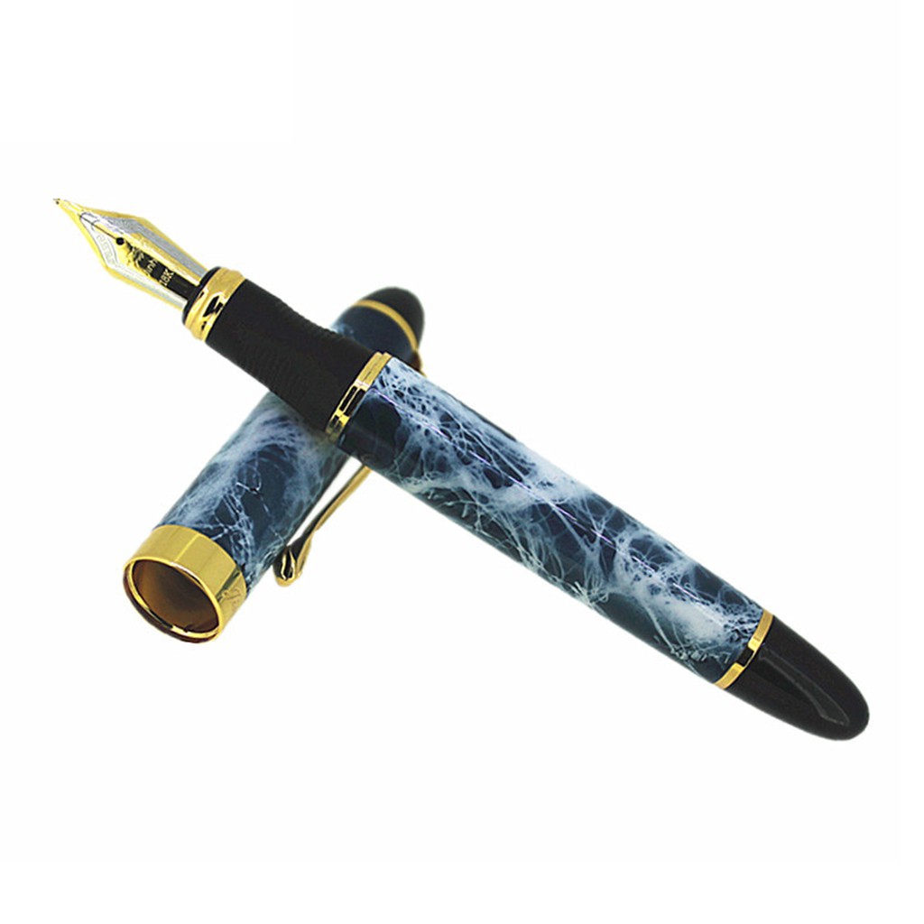 Wing Sung 237 Celluloid Smooth Fountain Pen Fine 0.5mm Nib Writing Gifts Fashion 