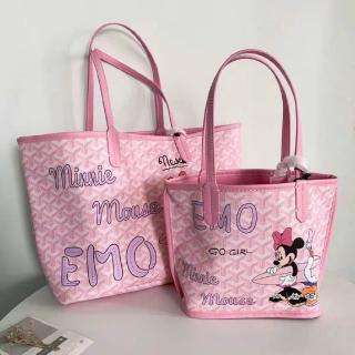 Original Goyard Emo disney Minnie mouse sling bag Goyard Korean Bag Girl large-capacity shopping ...