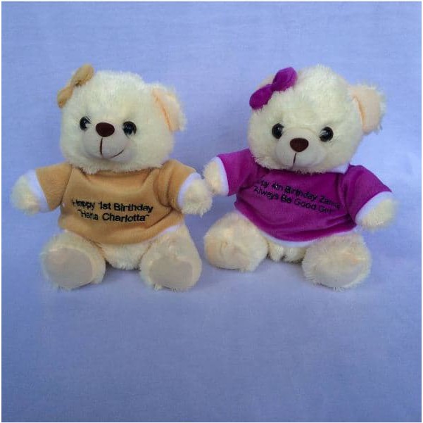 customized teddy bear