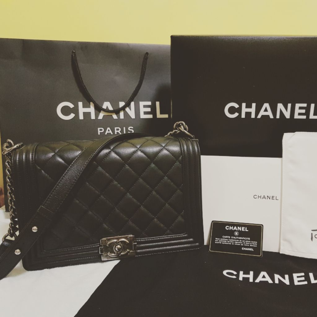 chanel boy bag singapore