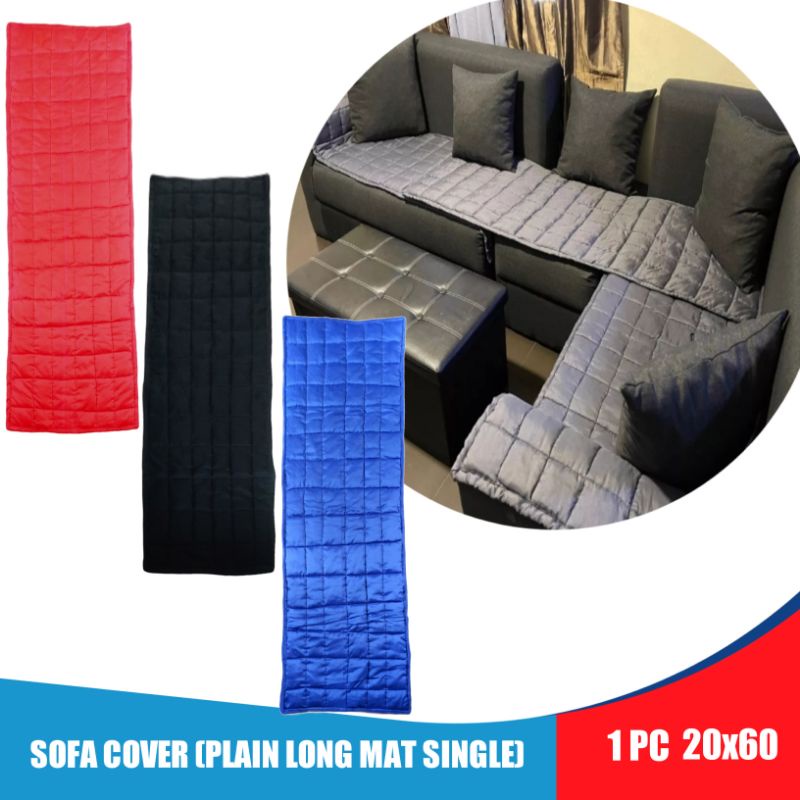 SOFA COVER (PLAIN MAT SINGLE) (20x60 / 20x20) inches.