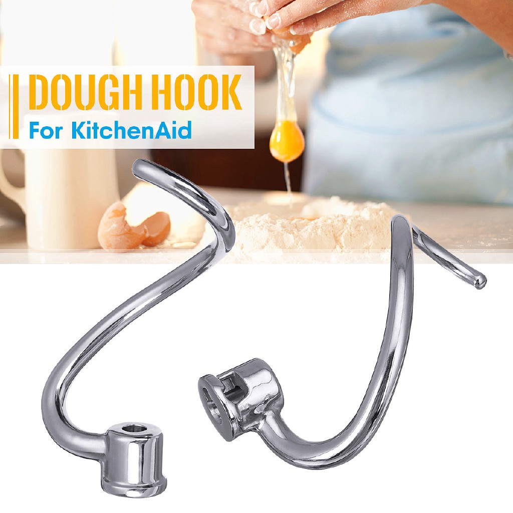 *Ready Stock* Spiral Dough Hook For KitchenAid Mixer 7 QT KSMC7QDH 5KSM7580X Stainless Steel New 