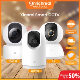 🇸🇬 Enrichreal 🔥12.12🔥 Xiaomi CCTV Smart Home Camera 360 IP 1080P SE/ 2K Pro (free Adapter) Security WiFi HD Baby Cam