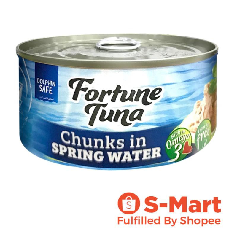 Fortune Tuna Chunks In Spring Water, 185G Shopee Singapore