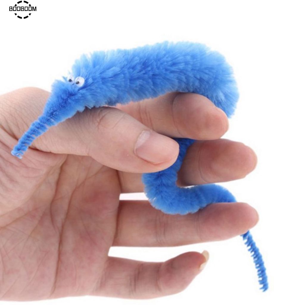 fluffy worm toy