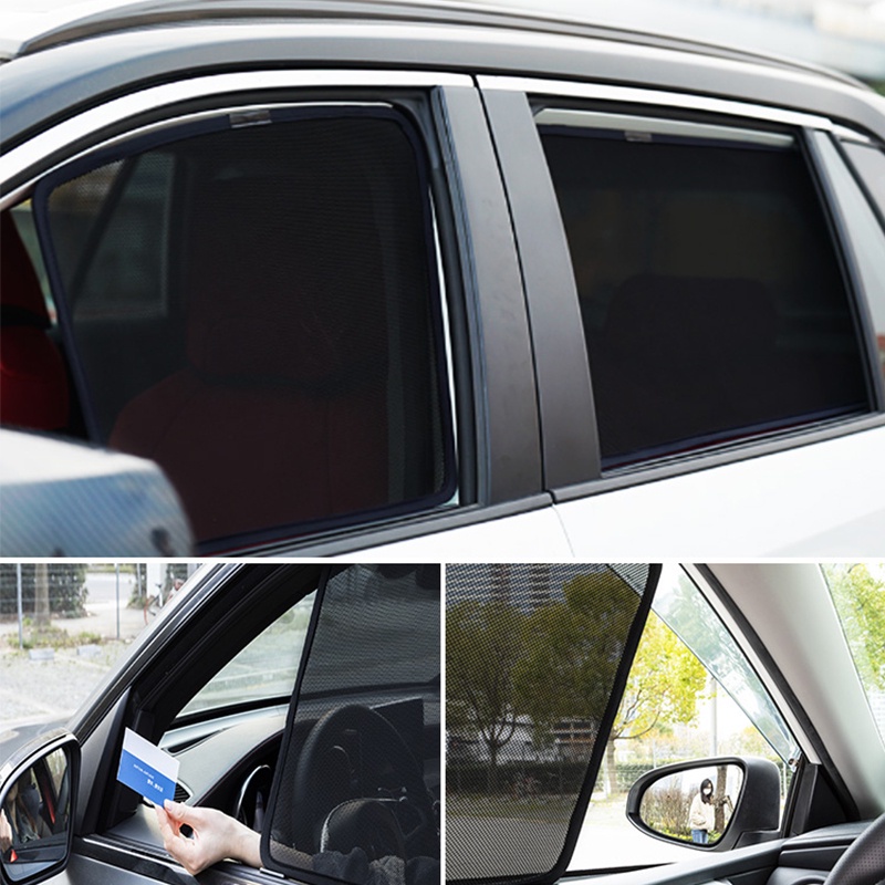 Set Car Shades compatible with BMW X1 F48 5 doors 2015 