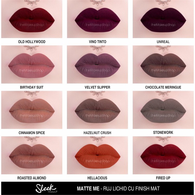 sleek matte lipstick
