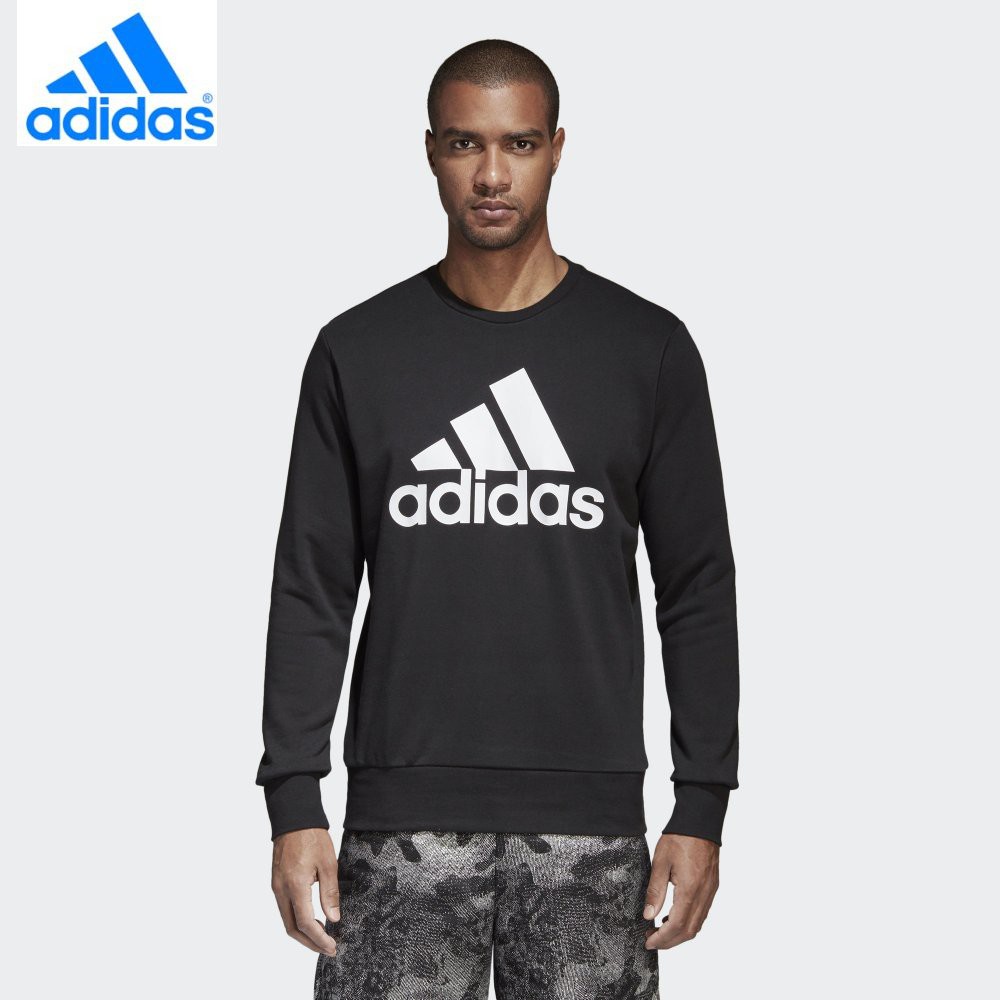 adidas logo crew neck sweatshirt