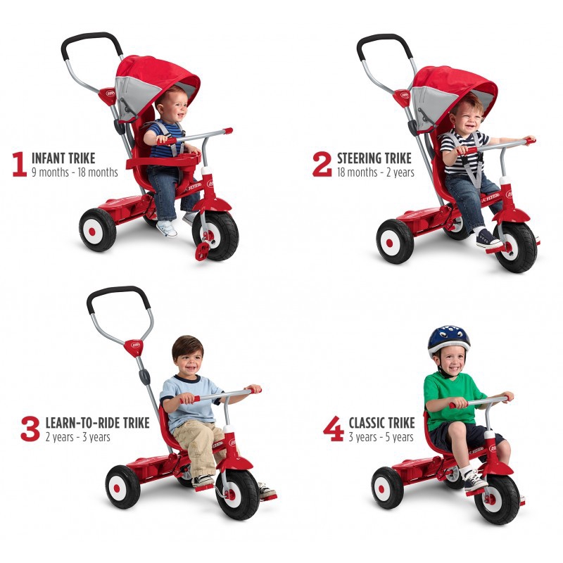 radio flyer 12 tricycle