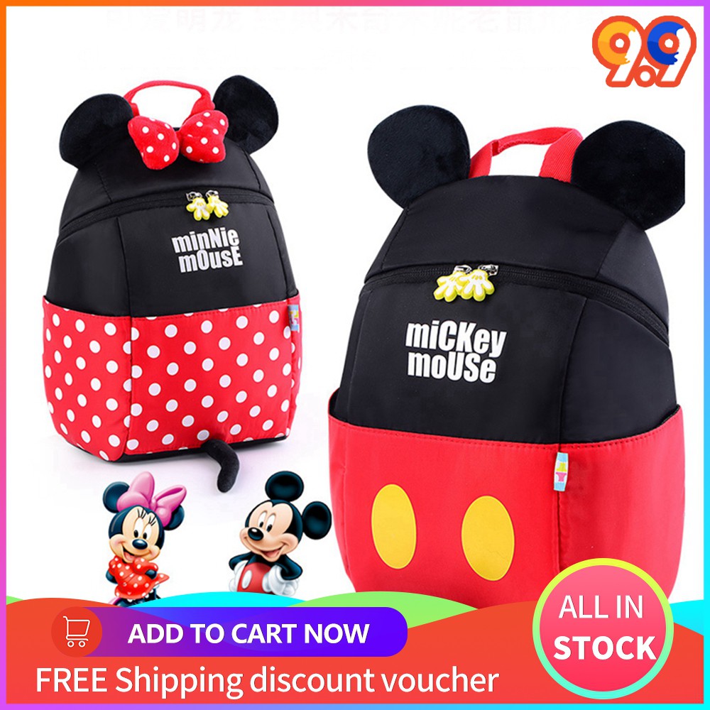 mickey mouse kids backpack