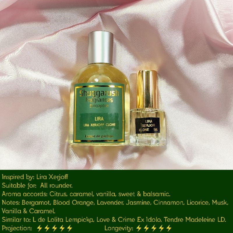 Lira Xerjoff Perfume Clone Shopee Singapore