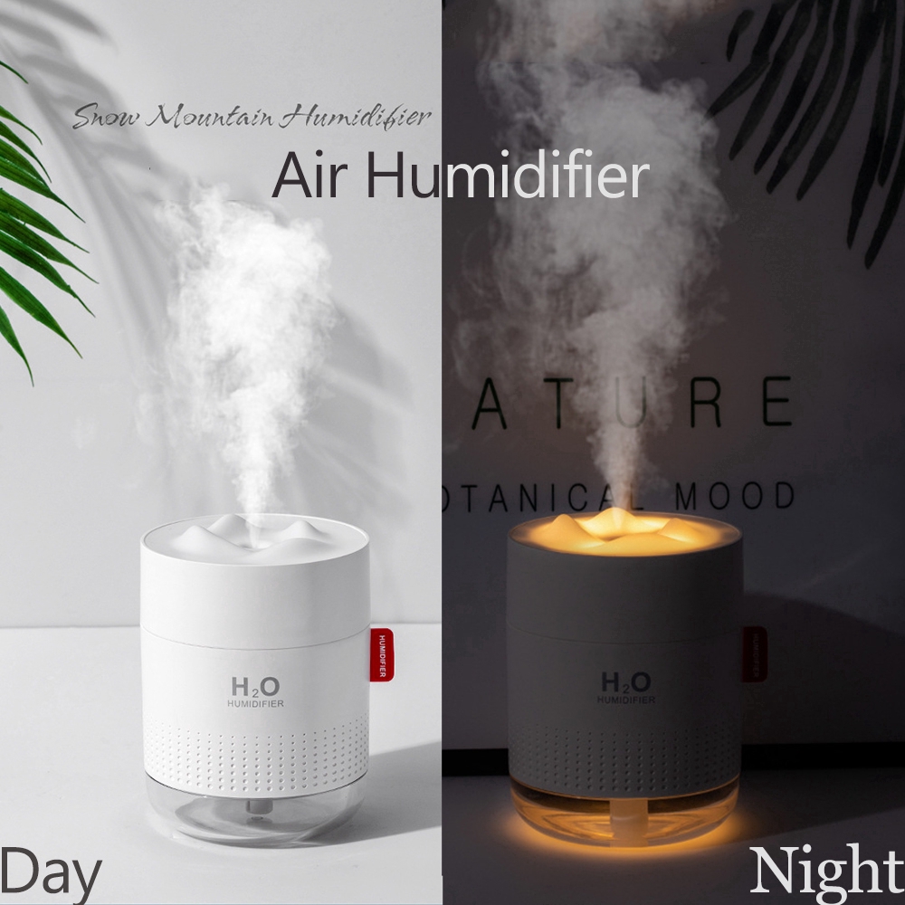 New Creative Air Humidifier With USB Night Light 500ML Air Humidifier