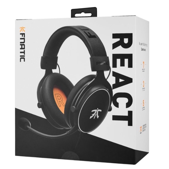 fnatic gear react gaming headset