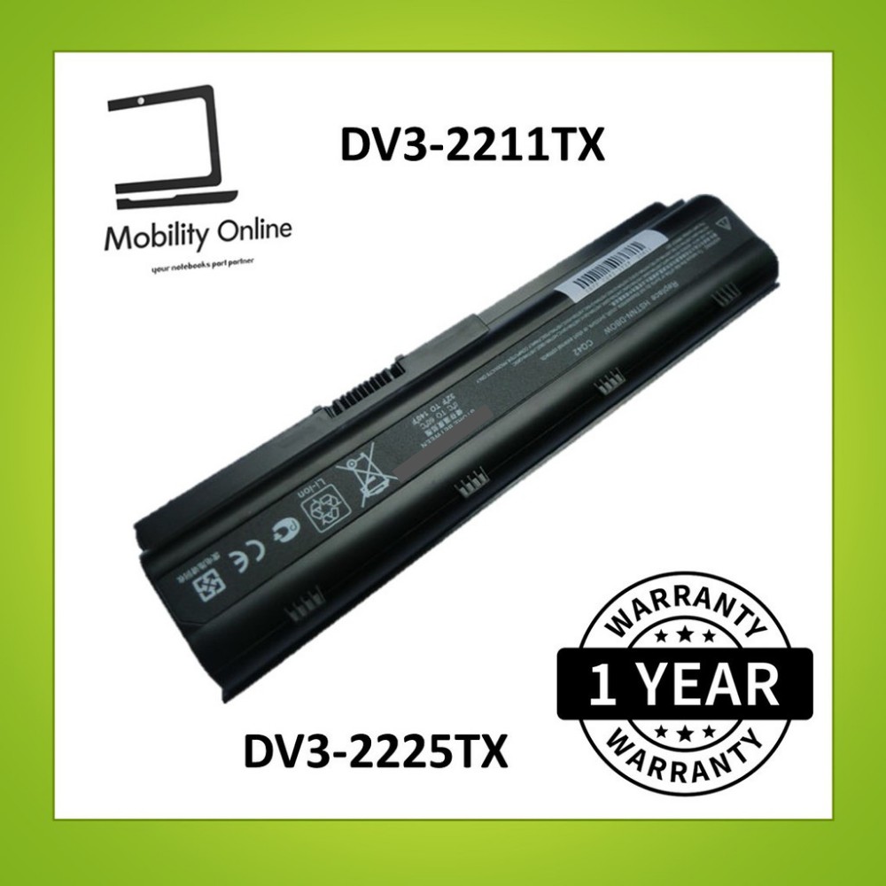 hp dv3 battery