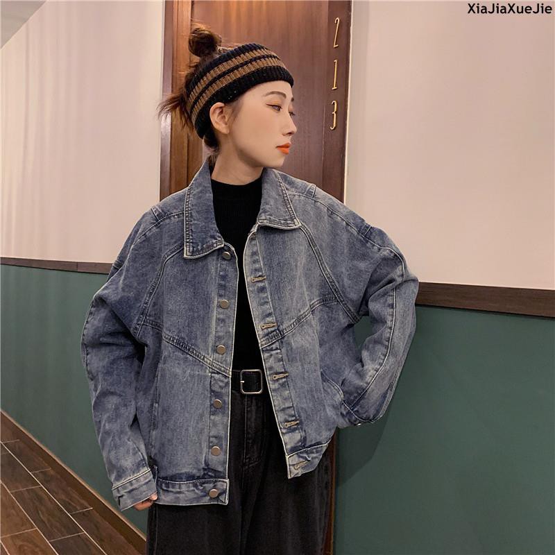fried denim jacket