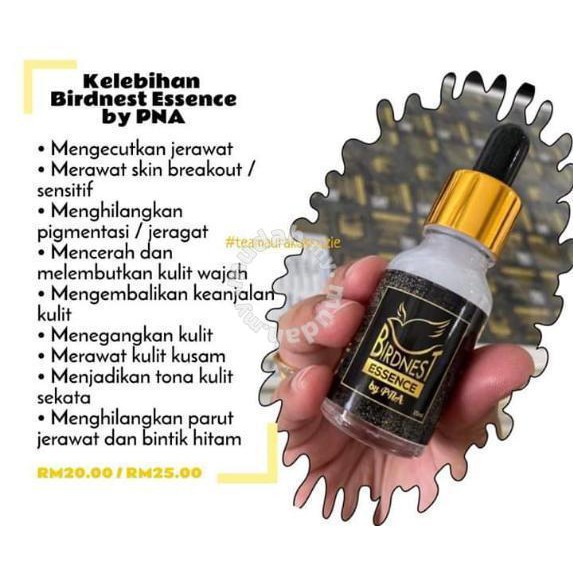 Shop Malaysia Mega Promo Sales Birdnest Essence New Packaging Tanpa Kotak Shopee Singapore