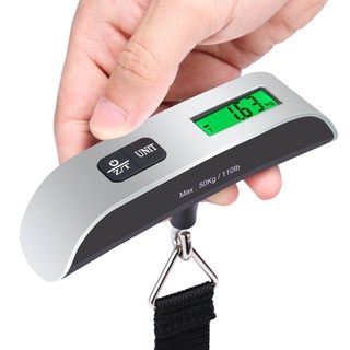 50kg 10g Digital Scale Electronic Balance Pocket Luggage Hanging Scale Suitcase Travel Weighing Scale Baggage Bag Weight Tool