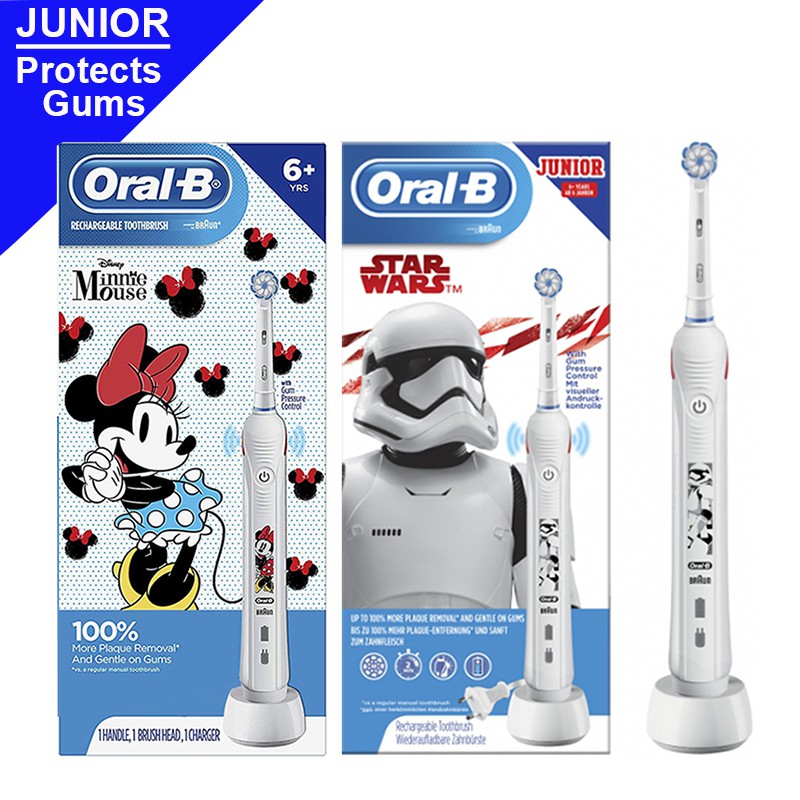 oral b junior toothbrush heads