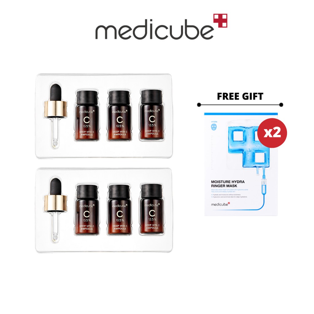 [Medicube] Deep Vita C Ampoule + Free Gift (Bundle Available) Shopee
