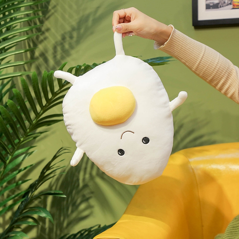 fried egg plush