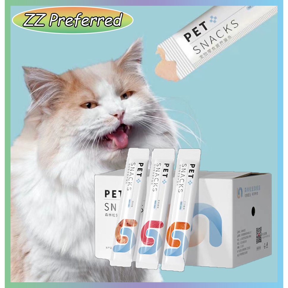 cat strips 50pcs/box cat snack nutrition and fattening Multiflavored cat food cat treats