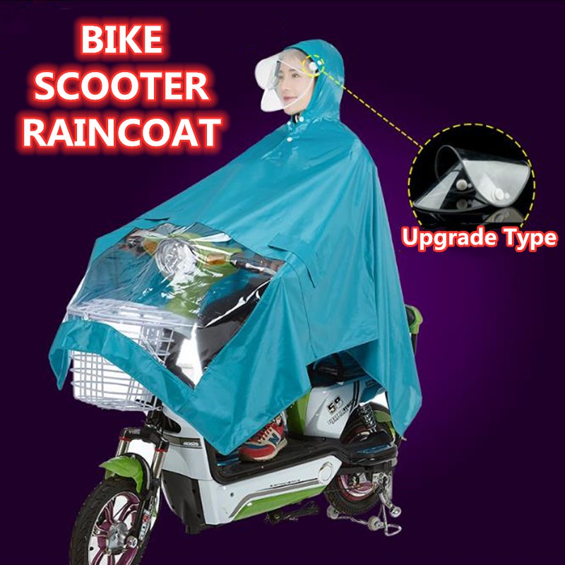 RAINCOAT BIKE BICYCLE MOTOR MOTORCYCLE SCOOTER RAINCOAT Umbrella Large