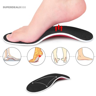 Image of SuperDeals888 EVA Sport Shoes High Arch Support Insert Woman Men Deodorant Breathable Arch Insoles