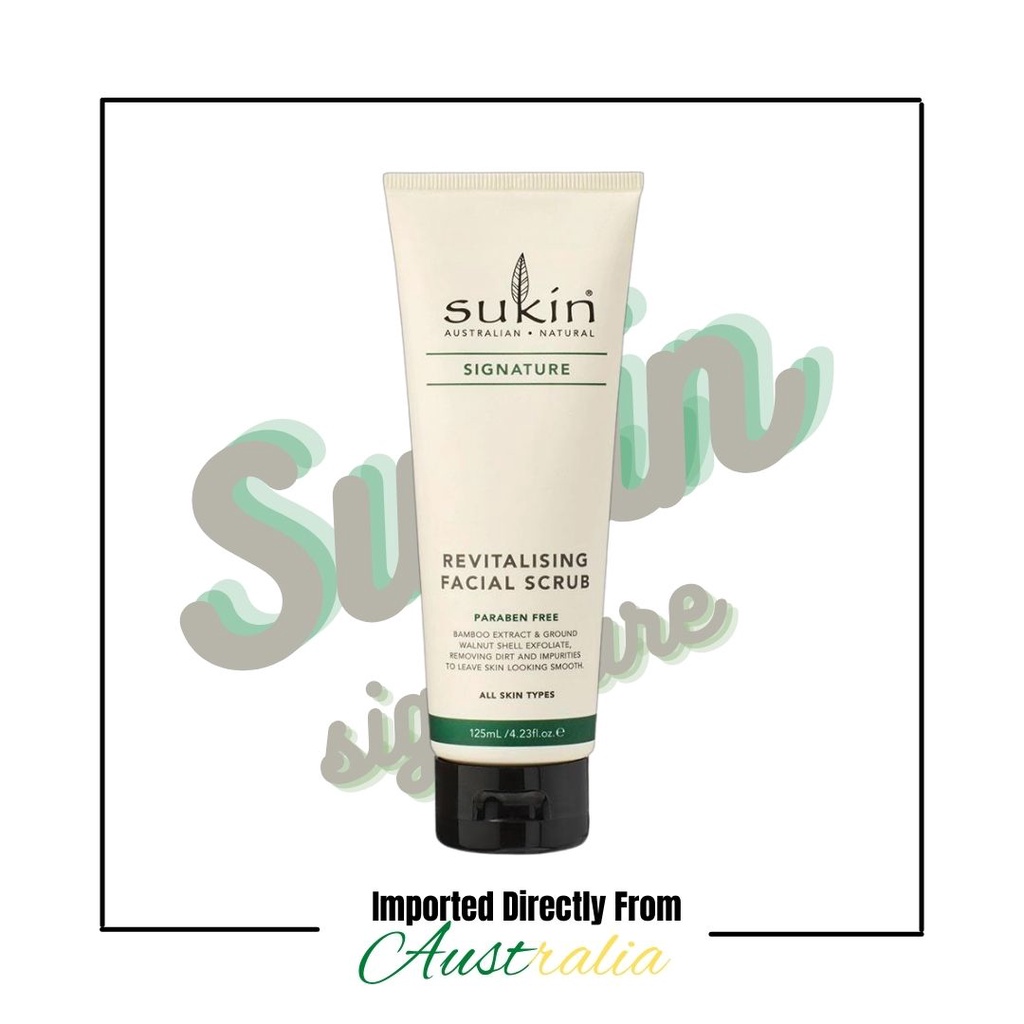 Sukin Revitalising Facial Scrub 125ml Signature Shopee Singapore
