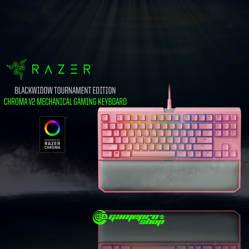 Razer Blackwidow Tournament Edi Chroma V2 Quartz
