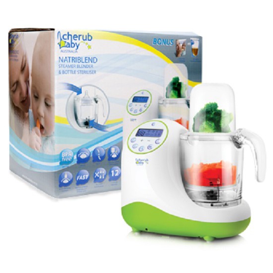 cherub baby steamer blender baby food preparation unit