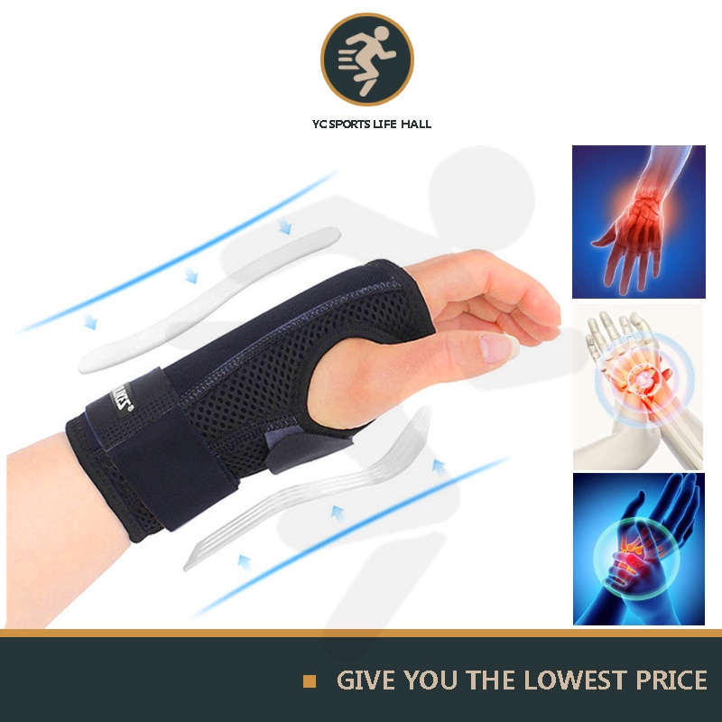 1 Pcs Carpal Tunnel Wrist Brace Day and Night Therapy Support Splint ...