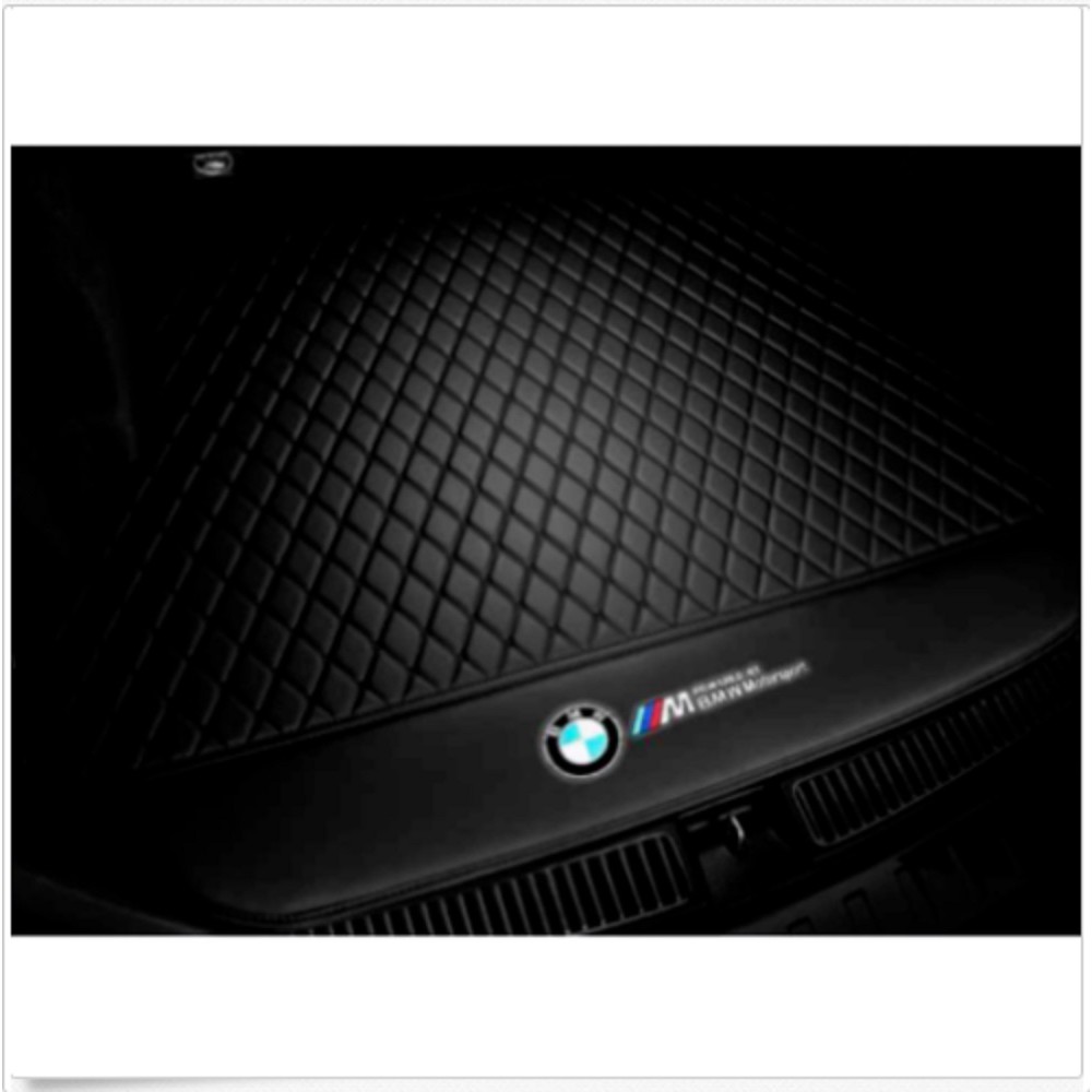 BMW All Series Waterproof Lether Car Trunk Mats(Please leave the car