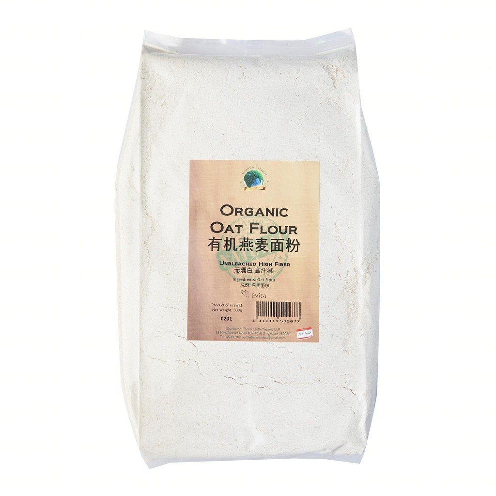 Organic Oat Flour 2x500g Shopee Singapore