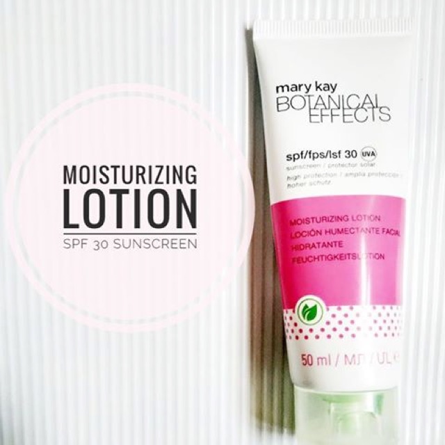 mary kay botanical effects spf 30