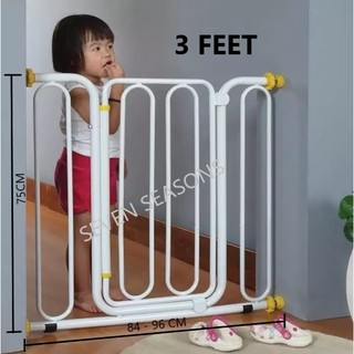 child gate with door