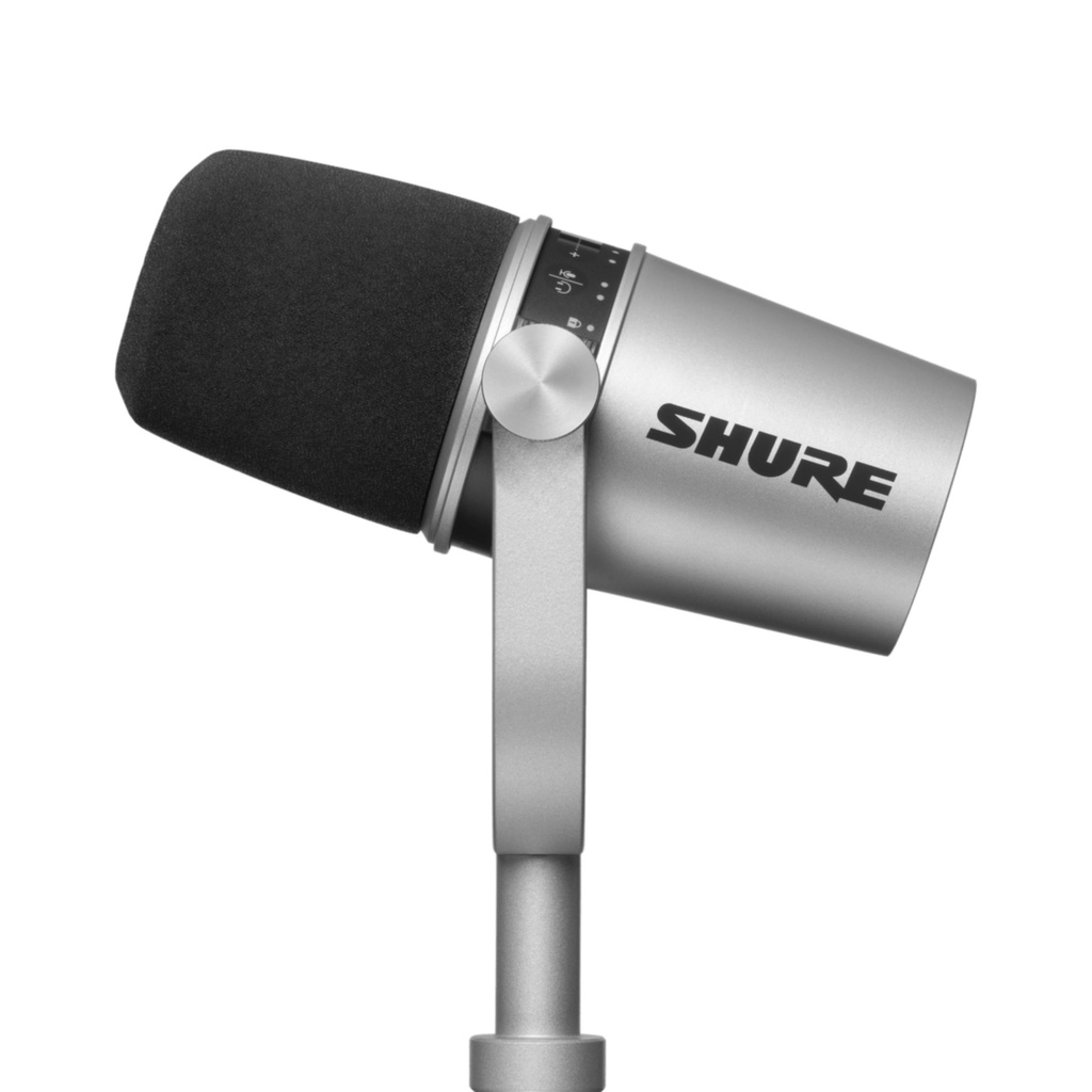 Shure MV7 USB & XLR Podcast Streaming Microphone - Authorized Dealer/Official Product/Warranty