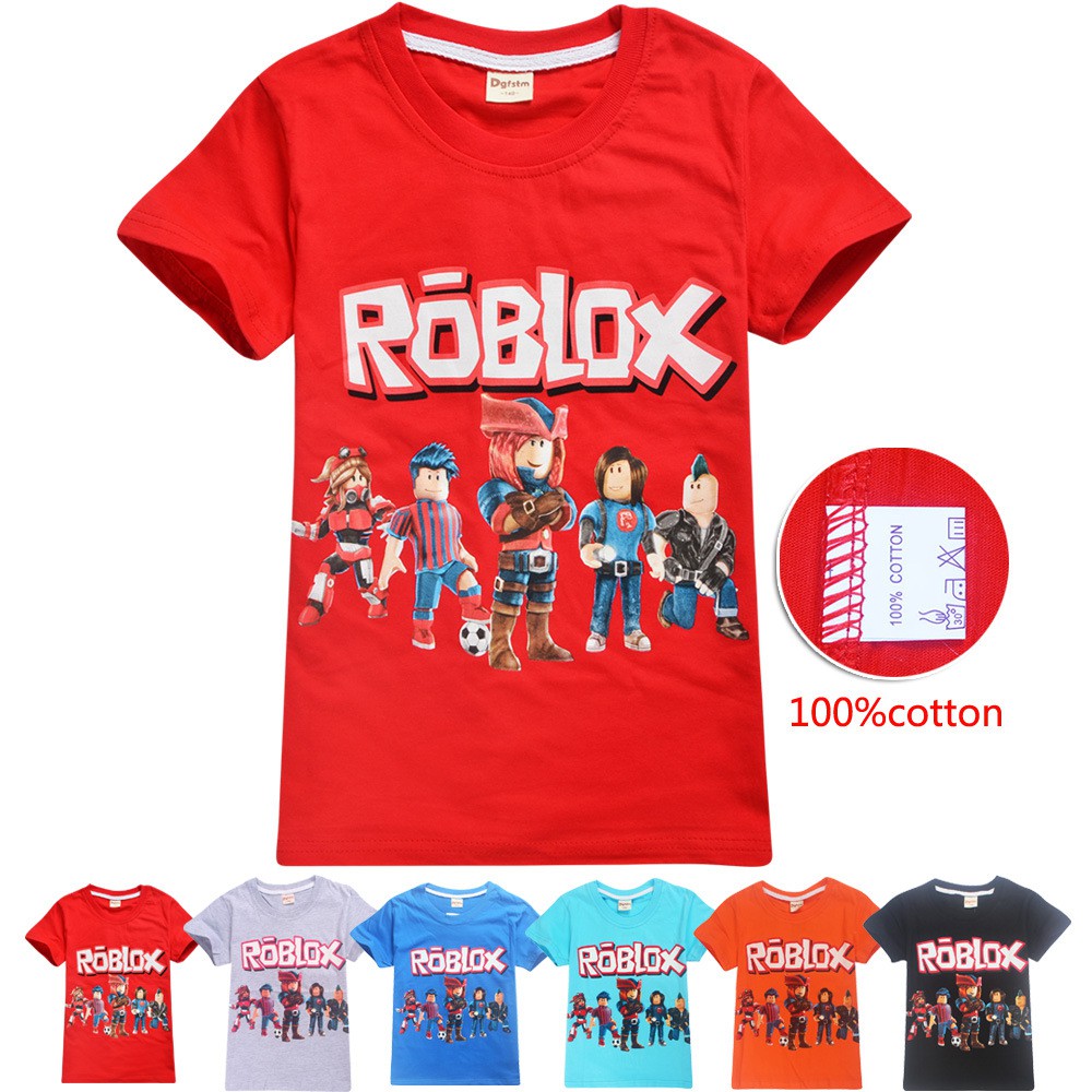 Roblox Boys T Shirt Lego Cartoon Print Kids Tops Christmas Shirt New Years Tees Big Boy Clothes Shopee Singapore - inner s e boy pants roblox