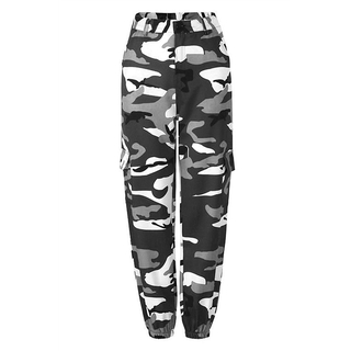 purple camo cargo pants womens