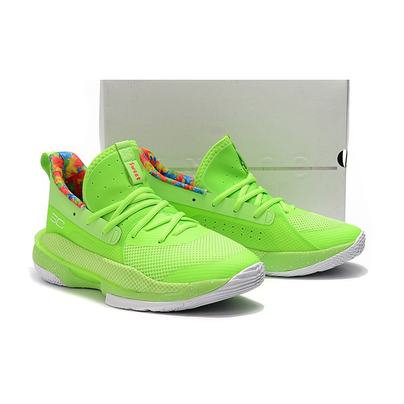 curry 7 neon green