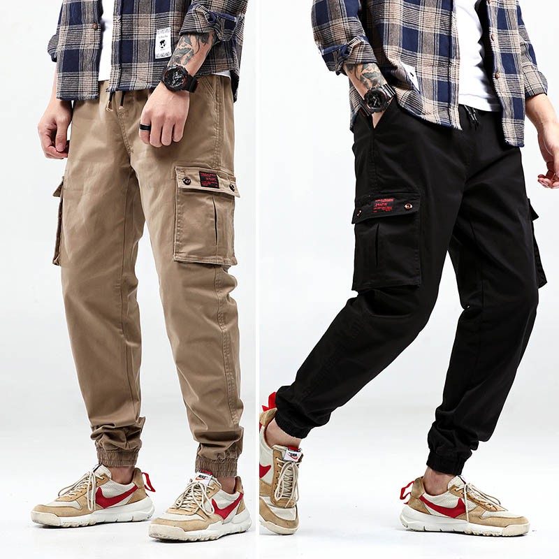 plus size stretch cargo pants