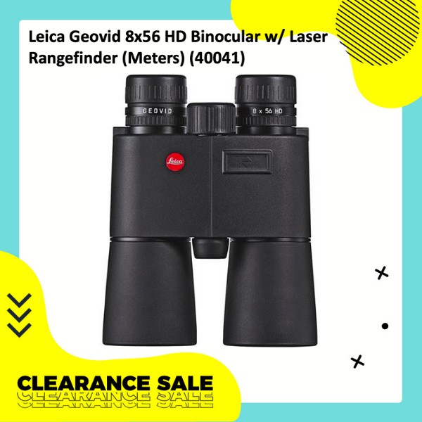 (Clearance Sales) Leica Geovid 8x56 HD Binocular w/ Laser Rangefinder