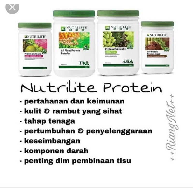 Sale Nutrilite Soy Protein 450g Shopee Singapore